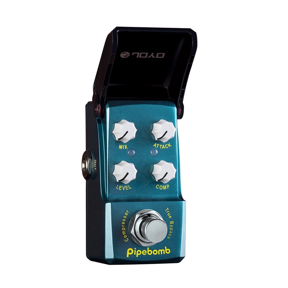 Compressor Mini Electric Guitar Effect Pedal with Knob Guard True Bypass Guitar Parts & Accessories