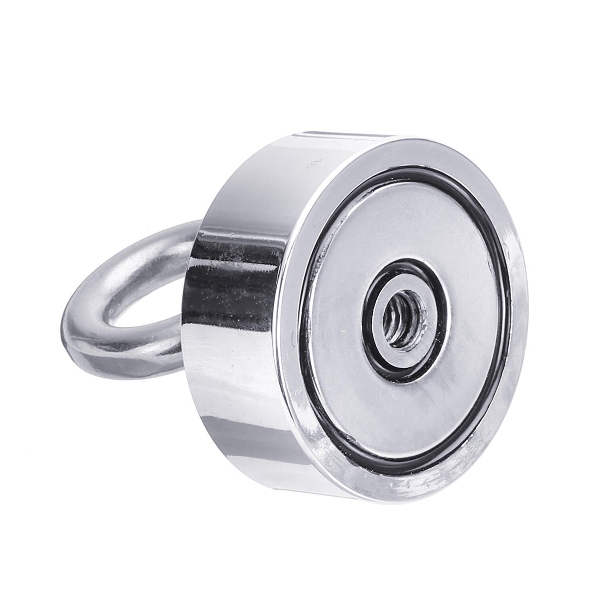 80KG Dual Side Neodymium Recovery Magnet Fishing Magnet Detecting Lifting Salvage Tool