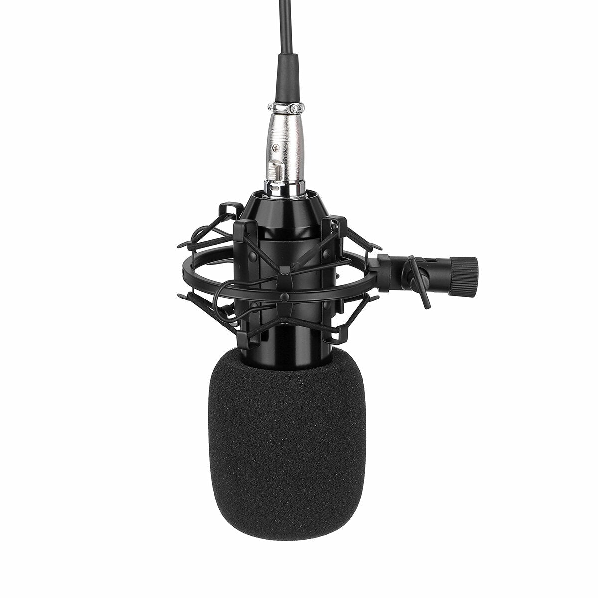 Pro Condenser Microphone Kit Studio Suspension Boom Scissor Arm Stand with Fliter