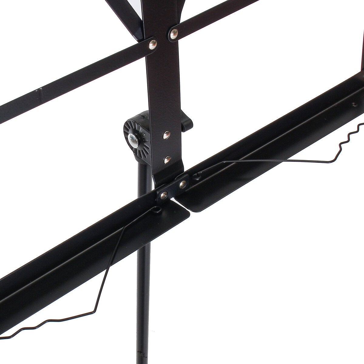 Adjustable Foldable Sheet Music Violin Stand Holder Tripod Base Metal with Carry Bag