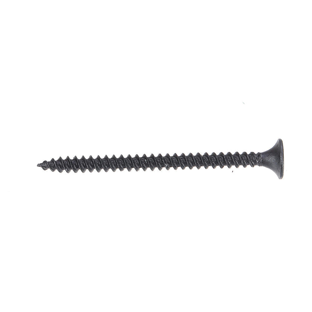 350Pcs M3.5 Cross Black Recessed Flat Head Self Tapping Ash Phosphorus Drywall Metric Threaded Wood Screw Nail Bolt