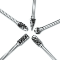 20pcs Tungsten Carbide Steel Rotary Burr Die Grinder Bit Carving Set