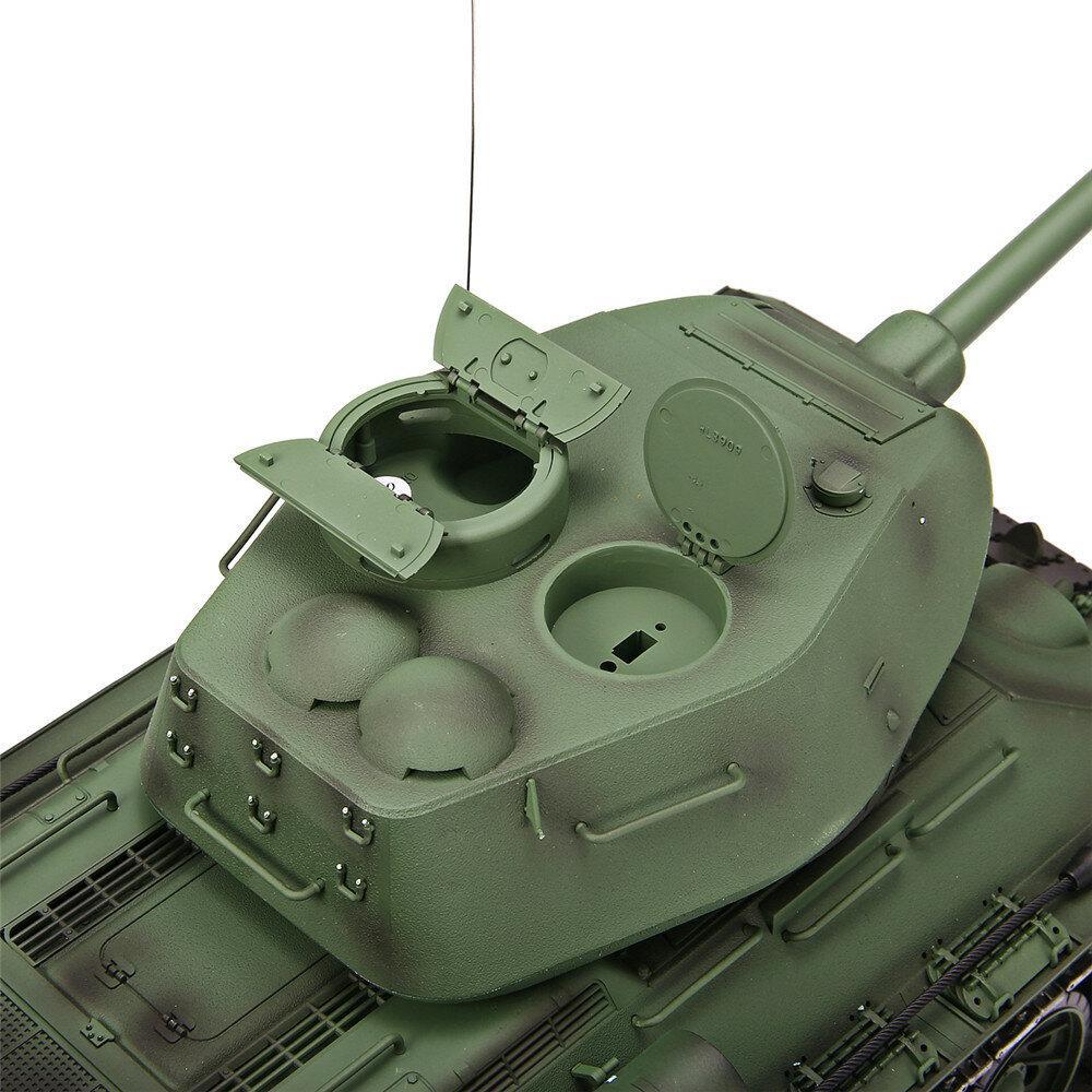 RC Tank RTR 2.4G 320-Degree Rotating Turret with Simulation Sound and Smoke Effect Full Proportion Remote Control