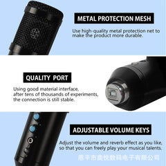 Professional USB-900 Condenser Microphone Studio Karaoke Micro Recording USB with Tripod