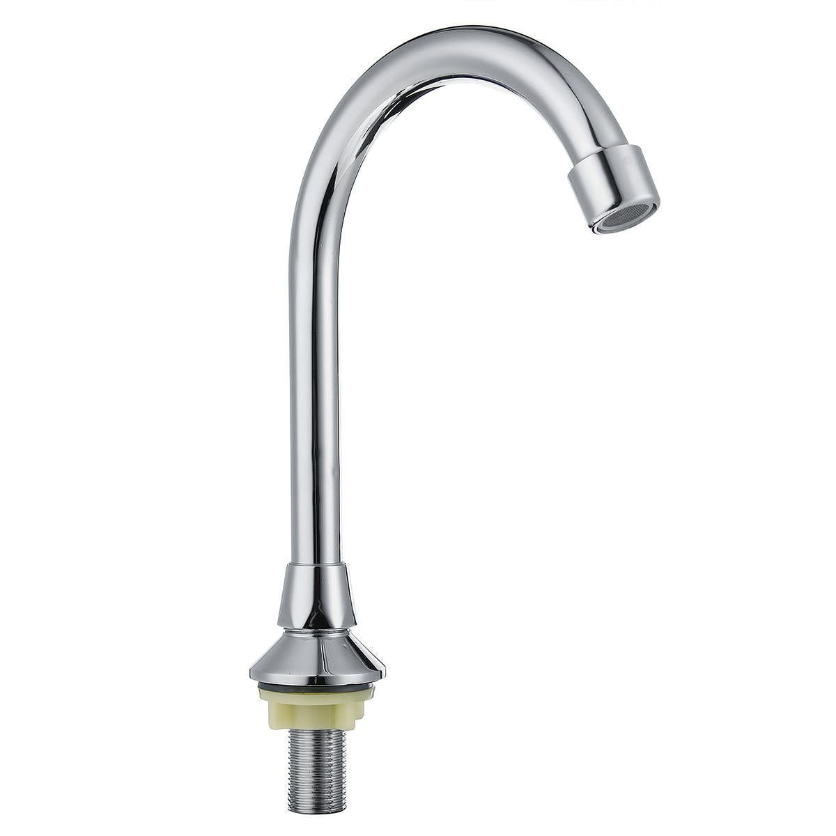 Foot Pedal Sink Faucet Copper Vertical Home Basin Tap With Switch + Water Outlet Pipe Connecting Hose