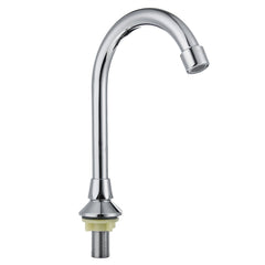 Foot Pedal Sink Faucet Copper Vertical Home Basin Tap With Switch + Water Outlet Pipe Connecting Hose