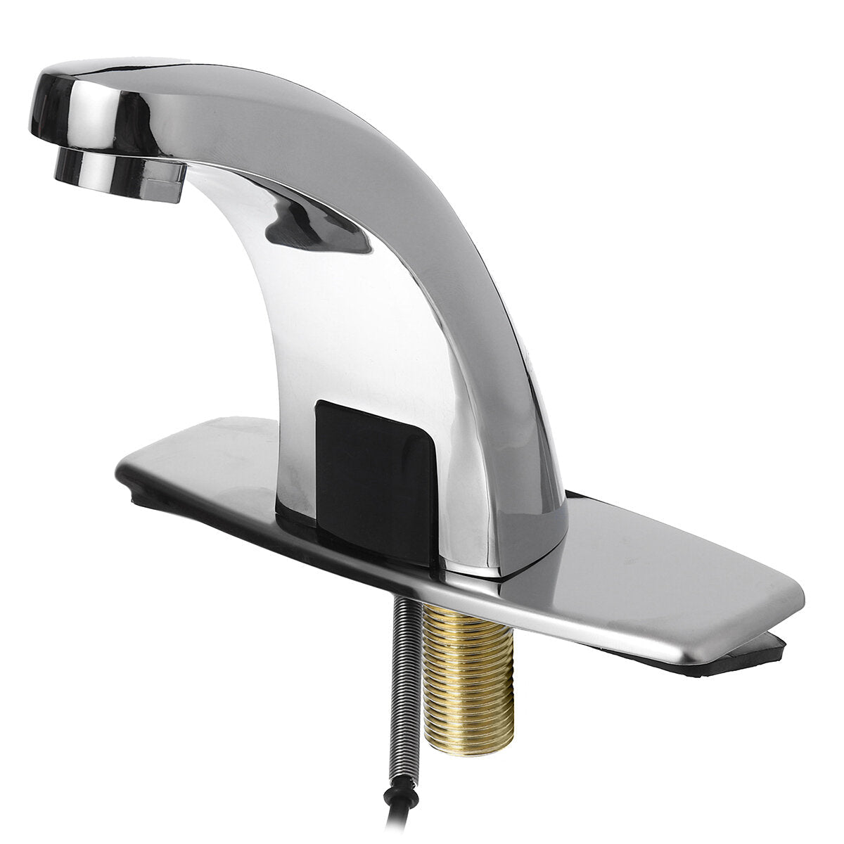 Sink Mixer Sensor Tap Chrome Brass Automatic Hands Free Infrared Basin Faucet