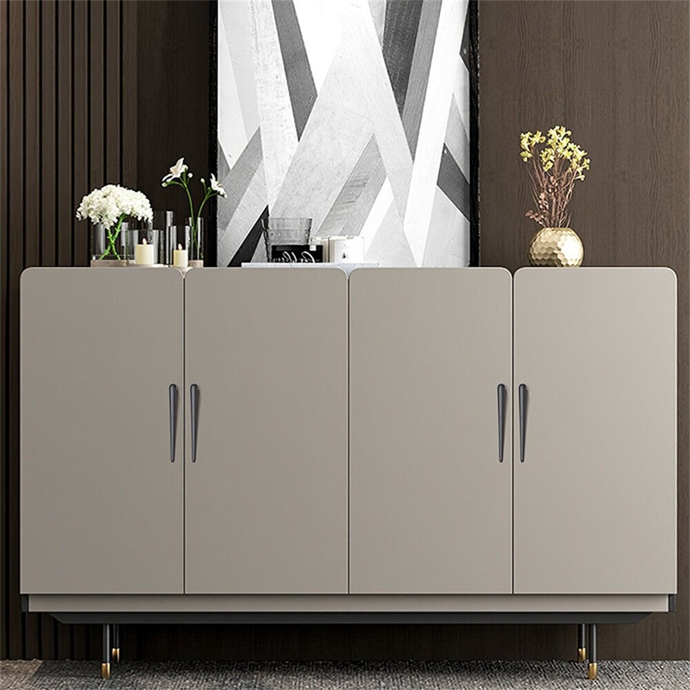 2pcs Modern Concise Style Cabinet Handle Knobs Door Pulls with Screw for Drawers Wardrobes Cupboard Shoe Cabinets