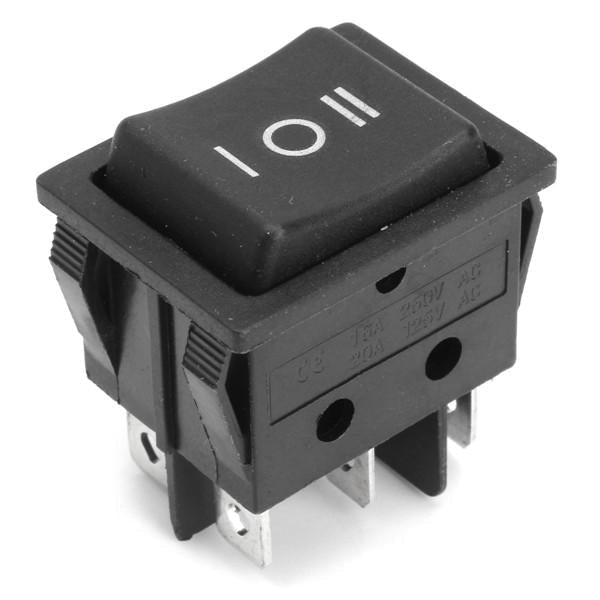 Forward Reverse Switch 3 Positions 6 Pin Push Button