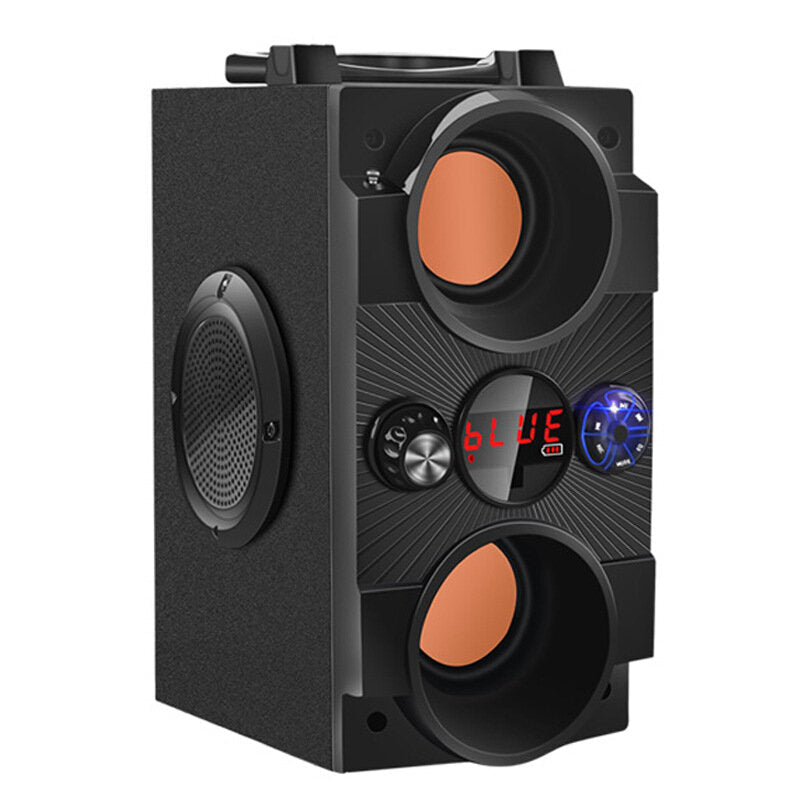 40W Big Power Portable Bluetooth Speaker Outdoor Wireless Subwoofer Boombox Column Sound Music Center Support AUX TF FM Radio