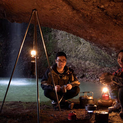 Portable Light Weight Camping Gas Lamp Outdoor Night Tent Lamp