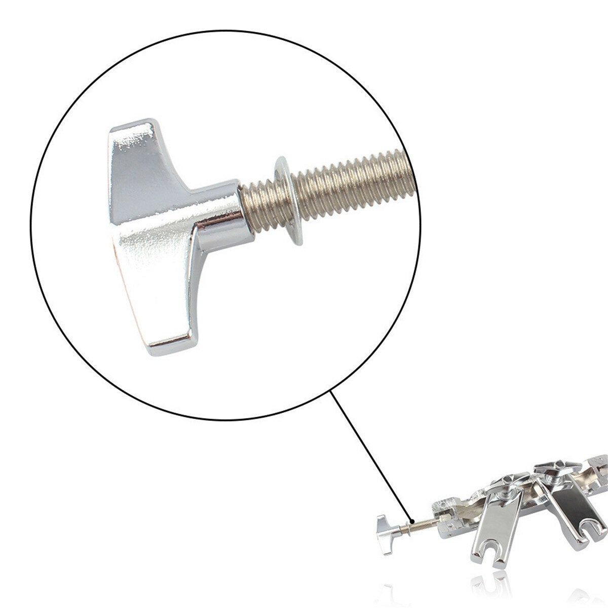 Adjustable Angle Multi Clamp / Rotating Clamp Mount Holder for Drum or Cymbal
