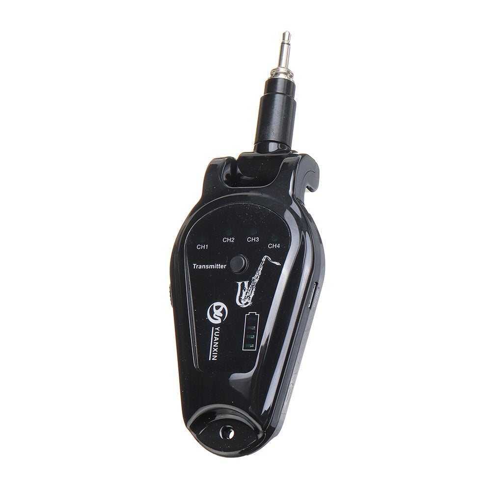 Wireless Guitar Pickup System Electric Guitars Transmitter and Receiver Set Built-in Rechargeable Battery Guitar Wireless System