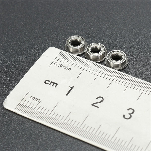 10pcs 3x6x2.5mm Double Shielded Flange Ball Bearing