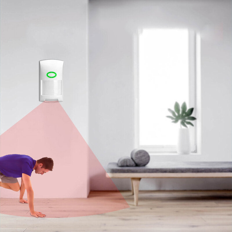 Smart Infrared Human Motion Sensor Alarm Prevent Pet Interference Alarm Buzzer Security Protection Human Body Detection