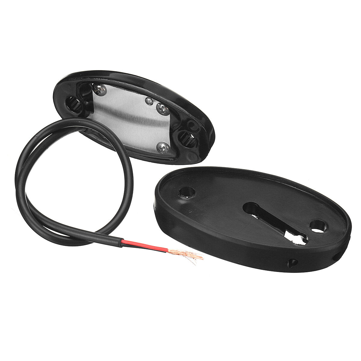 4pcs LED Rock Light Underbody Atmosphere Deck Lamp Wireless Underbody Aluminum Alloy For Offroad Truck UTV Marrine