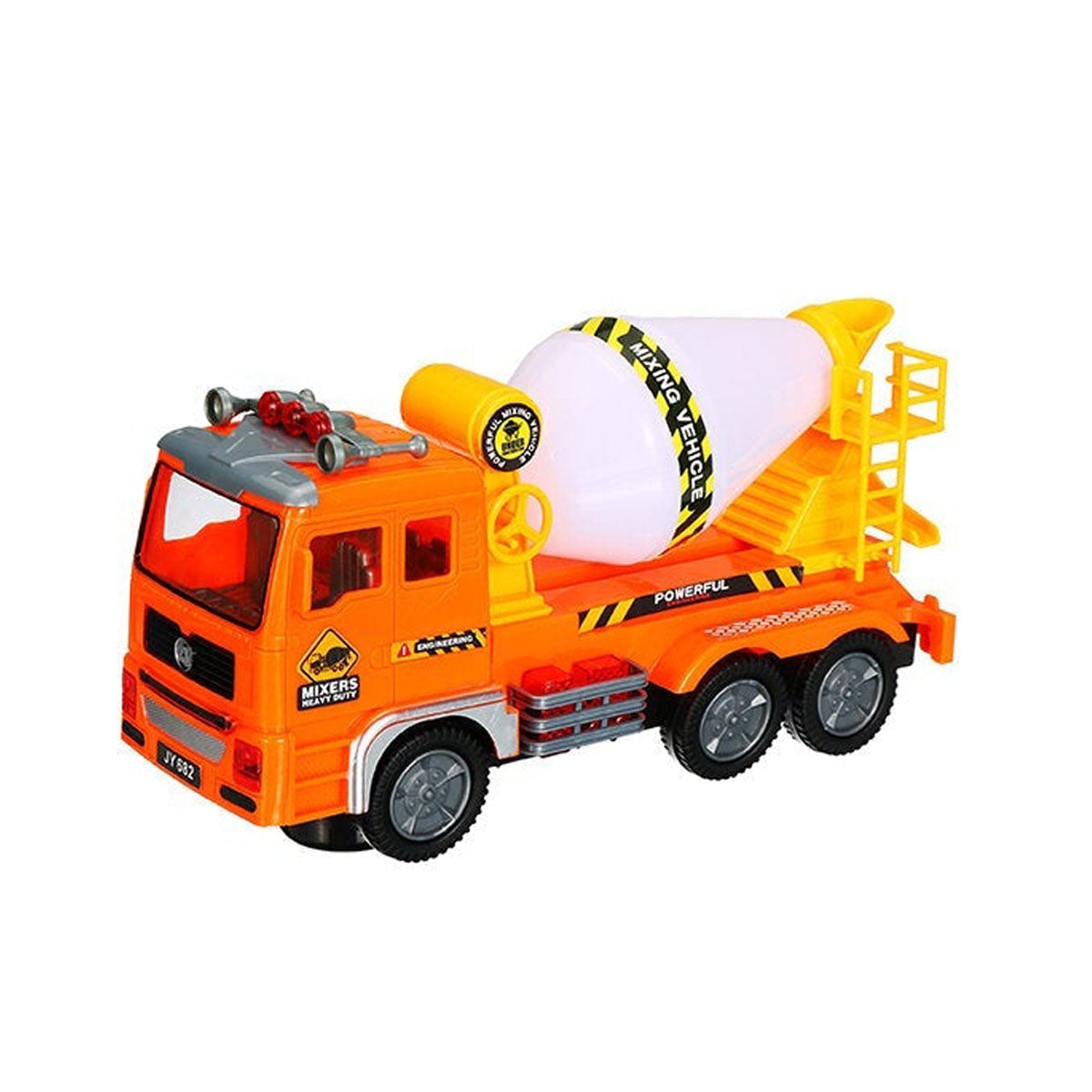 Large Simulation Electric Car Universal Engineering Vehicle Toy 4D Light Music Children's