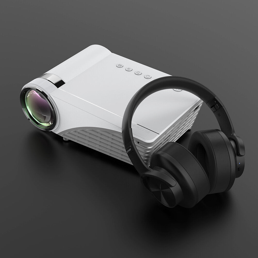 WIFI Projector 5500Lumens LCD LED Cast Screen Bluetooth5.0 Earphone Sound Wireless Phone Same Screen Full HD 1080P