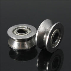 10pcs V Groove Sealed Ball Bearings V Groove 4x13x6mm 1.5mm Deep Ball Bearings