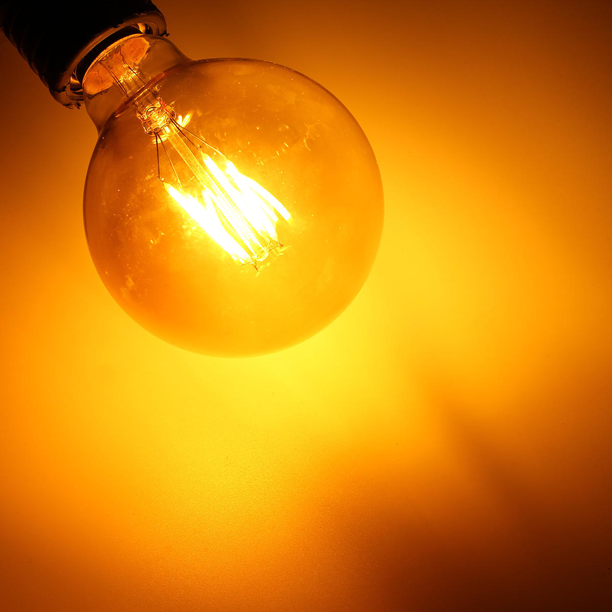 4W E27/B22 Vintage Retro Industrial LED COB Edison Filament Incandescent Light Bulb