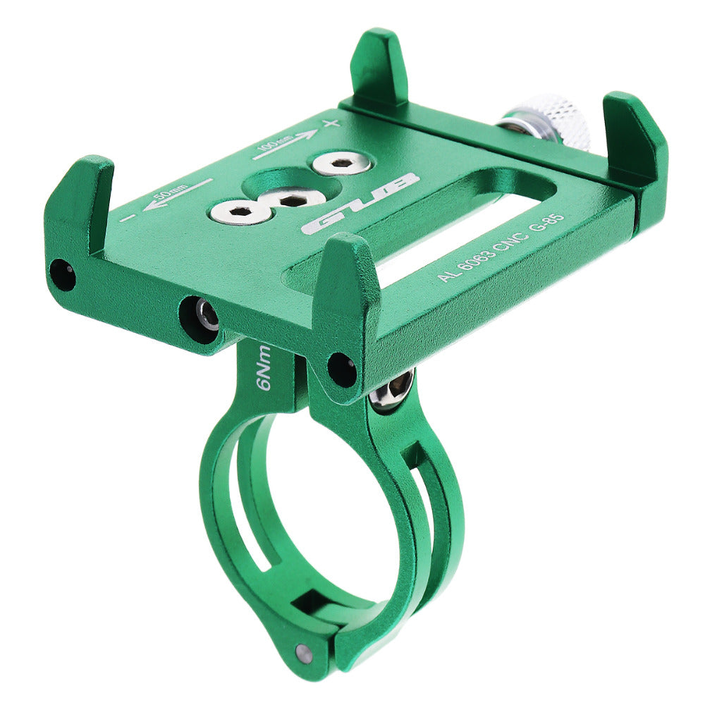 CNC Bicycle Phone Holder Bracket for Phone GPS Device Up To 6.2 Inch Non-slip