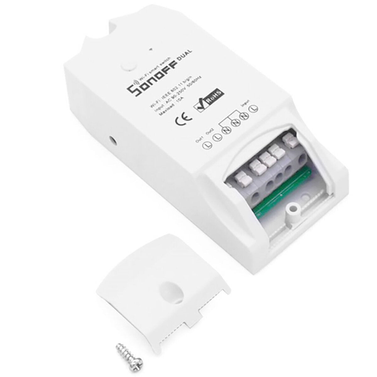 Channel DIY WIFI Wireless APP Remote Control Switch Socket Module AC 90-250V For Smart Home