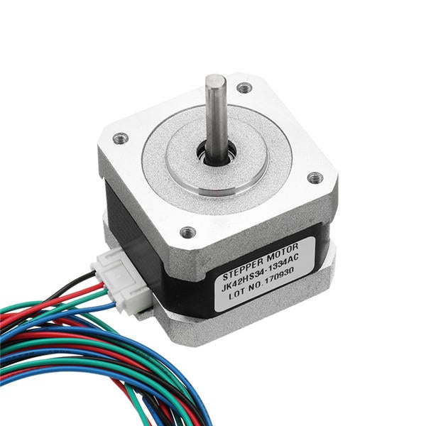 Hybrid Stepper Motor Two Phase 34mm 2.6kg.cm 1.33A Step Motor