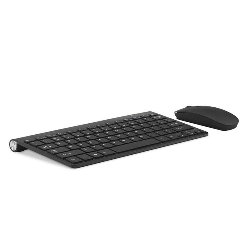 Wireless Keyboard and 1200DPI Wireless Ultra Thin Mouse Combo Set with USB Receiver For PC Computer