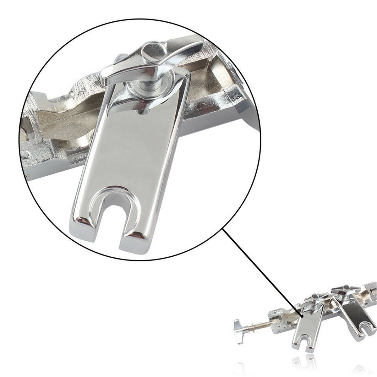Adjustable Angle Multi Clamp / Rotating Clamp Mount Holder for Drum or Cymbal