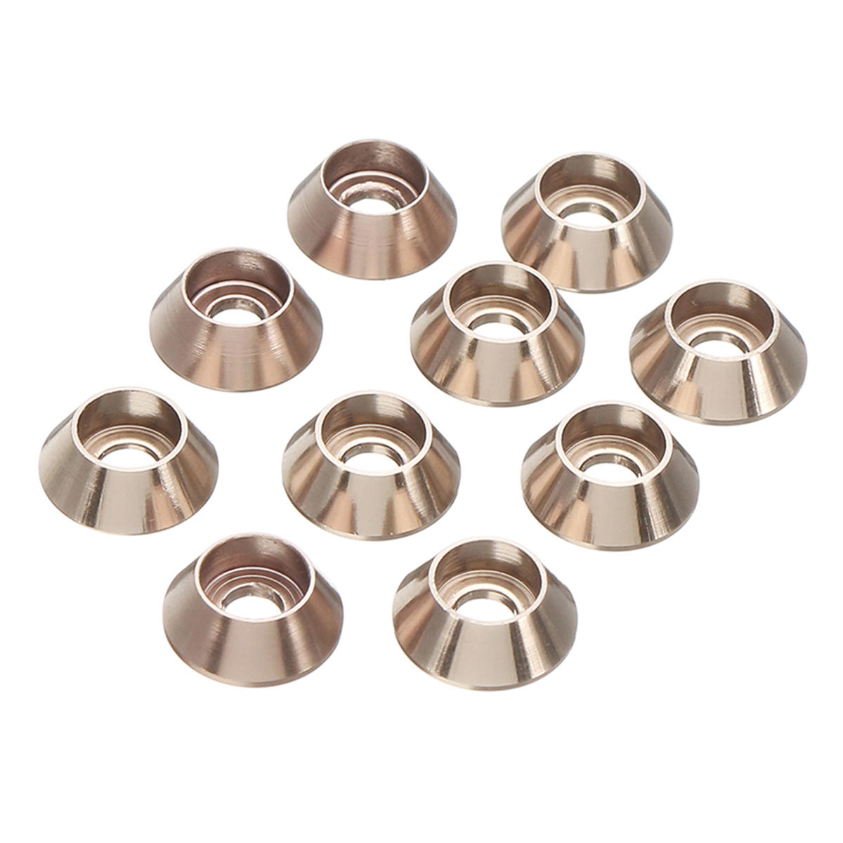 M3AS14 10Pcs M3 30mm Aluminum Alloy Standoff Spacer Round Column MultiColor Smooth Surface