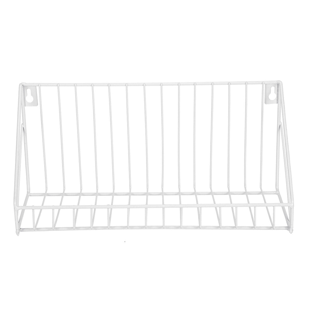 Nordic Minimalist Wrought Iron Grid Wall Shelf Storage Shelf