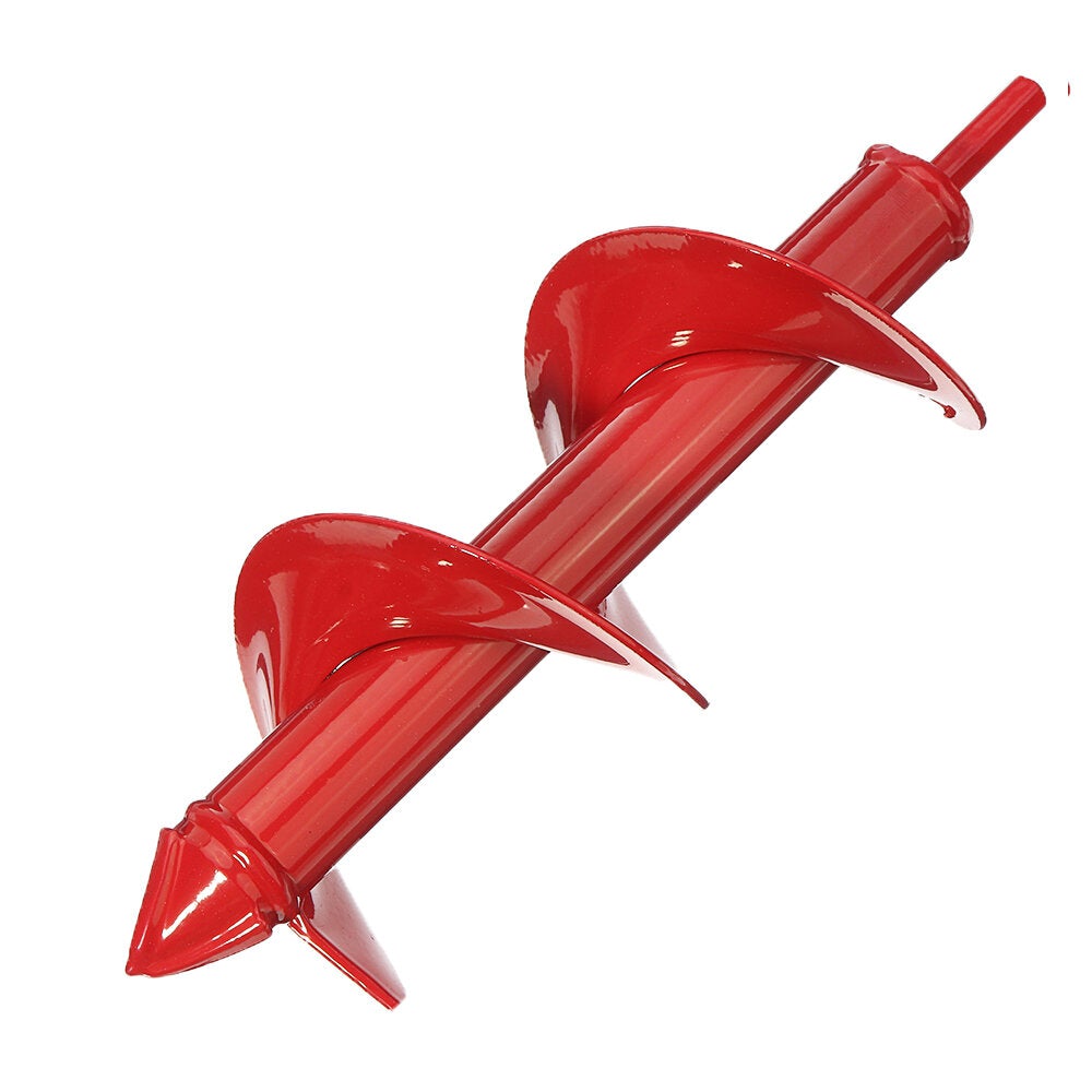 Hard Alloy Head Spiral Auger 4x22/4x45/8x25/8x30cm Non-Slip Flower Bulb Auger Rust Proof Planter Hole Digger Drill Bit