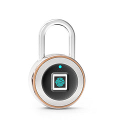 Smart Fingerprint Door Lock Padlock USB Charging Waterproof Anti Theft APP Bluetooth Remote Keyless For Cabinet Luggage Dormitory 0.5 Second Unlock