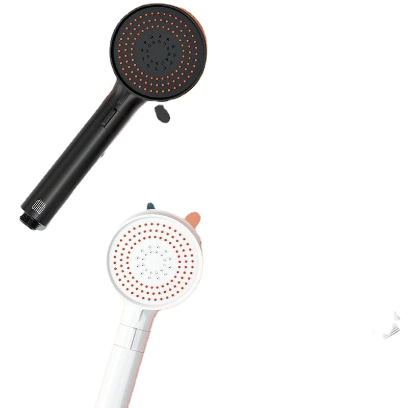 Adjustable Flow Pressurized Shower Head 3 Splash Mode Shower Liquid Silicone ABS High Pressure Bathroom Accessories