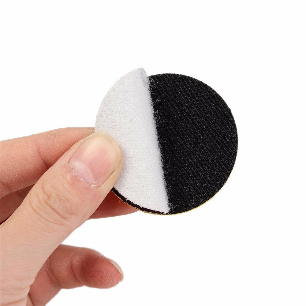 2 Inch 50mm Hook and Loop Sanding Pad 3mm Shank with 60pcs Sandpaper