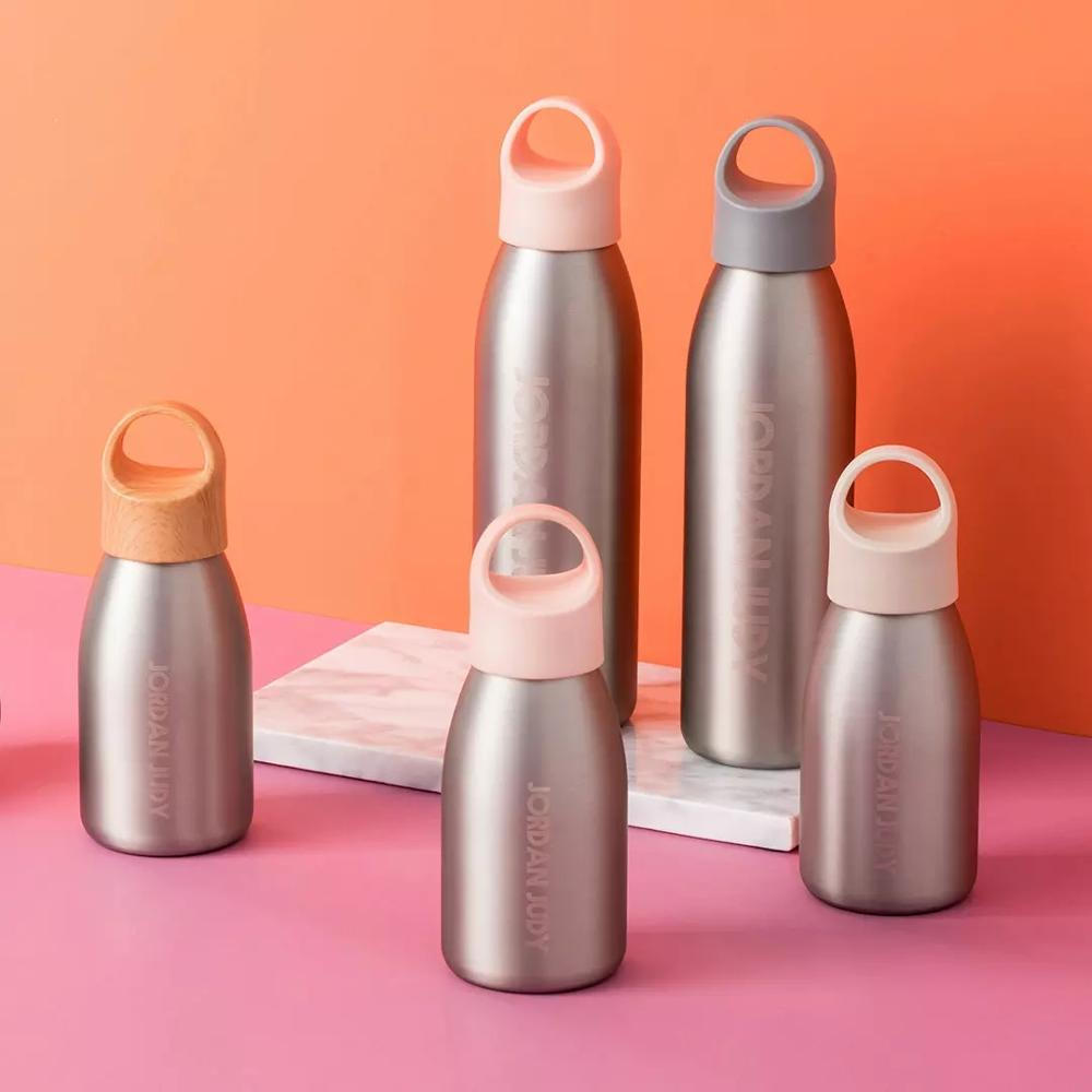 450ml 230ml Stainless Steel Water Bottle Ultralight Thermos Vacuum Cup Camping Travel Portable Insulated Kettle Form System