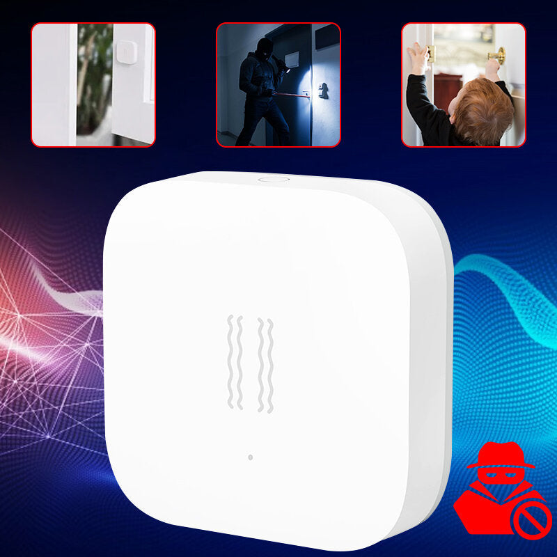 Smart Motion Sensor International Version Smart Home Vibration Detection Remote Notification
