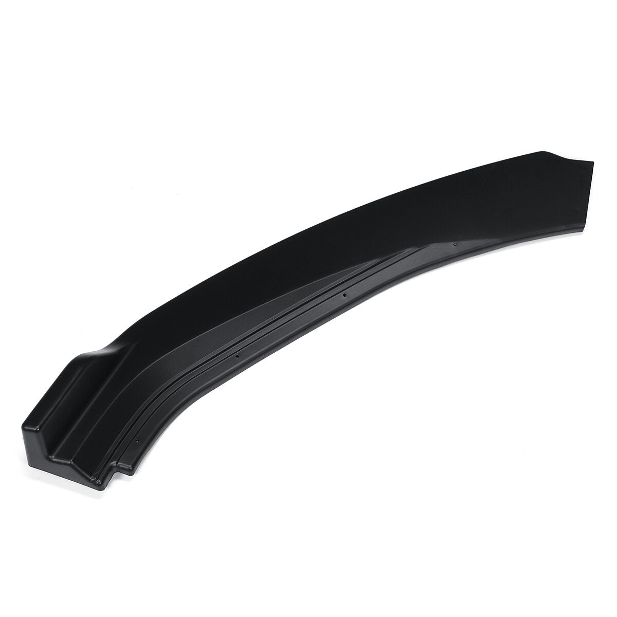 3pcs Front Bumper Chin Lip Body Kit Spoiler Splitter Trim Matte Black