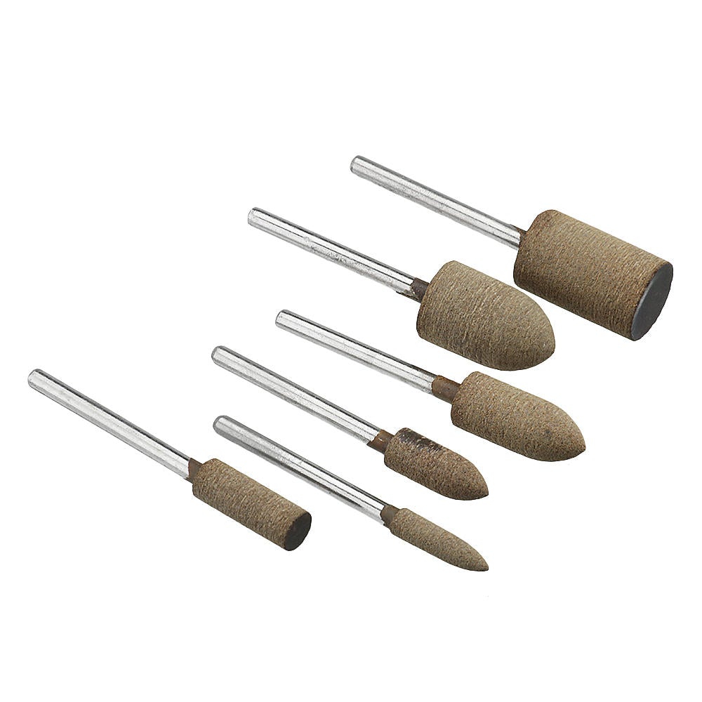 3mm Shank Mounted Grinding Head Polishing Wheel Set for Electric Grinder Rotary Tool