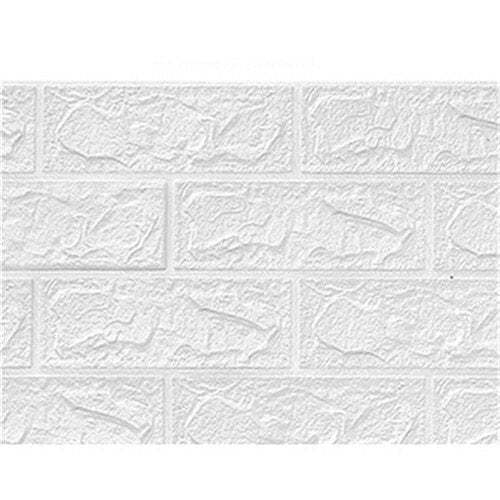 20Pcs/Set 3D Brick Wall Sticker Self-adhesive Panel Decal Waterproof PE Foam Wallpaper for TV Walls Sofa Background Decor