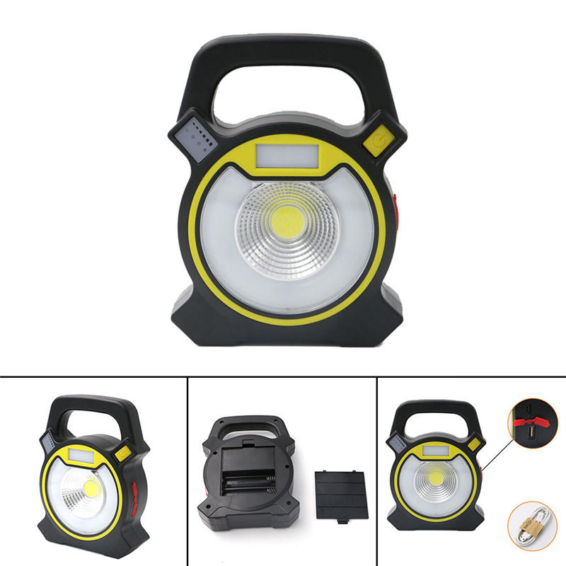 DC5V 5W 4 Light Modes Portable USB Charging Flood Light LED Emergency Light