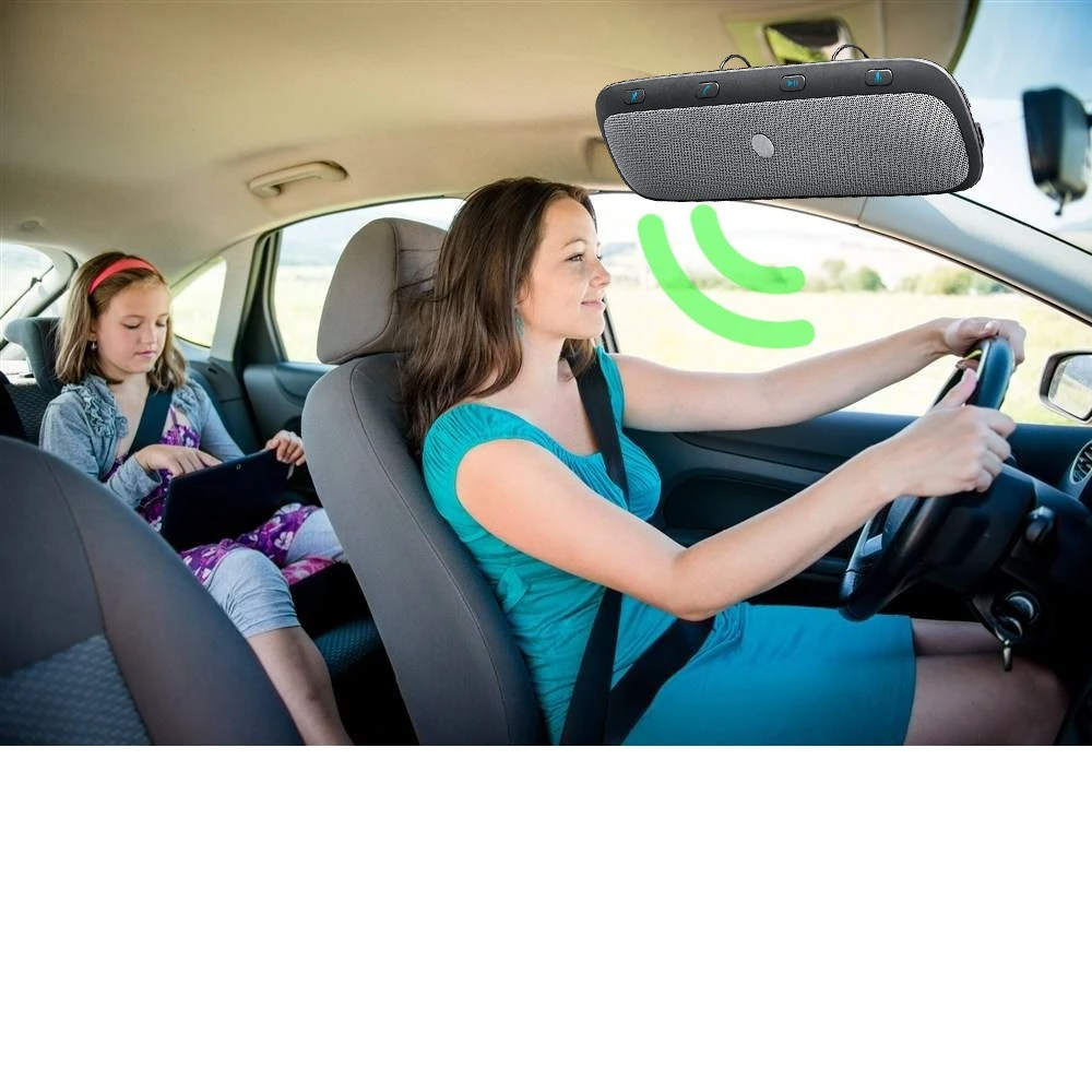 Multifunctional Car Hands-free BT Wireless Speaker Kit