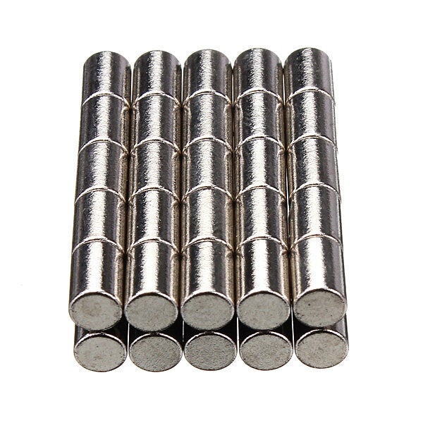 50pcs N52 Strong Cylinder Magnets Rare Earth Neodymium 4*6MM