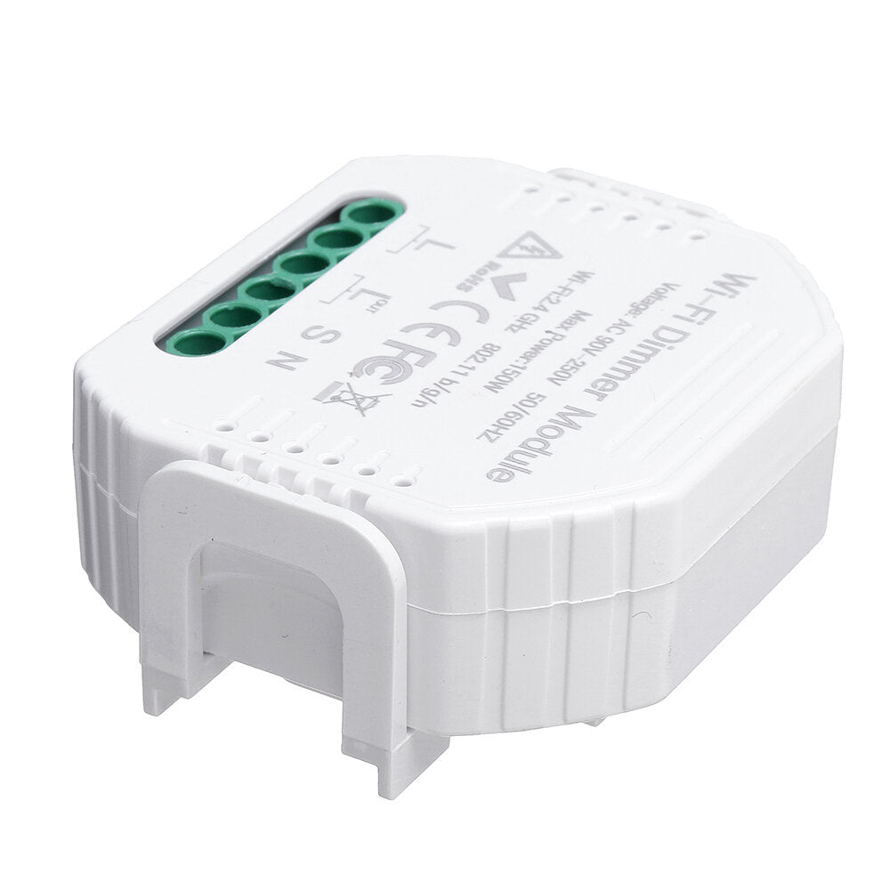 DIY Smart WiFi Light LED Dimmer Switch Smart Life/Tuya APP Remote Control 1 Way Switch Works With Alexa Google Home
