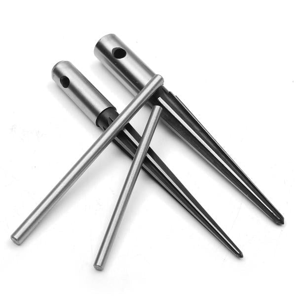 2pcs 1/8-1/2 Inch And 5/32-7/8 Bridge Hole Tapered Hand Held Reamer Set