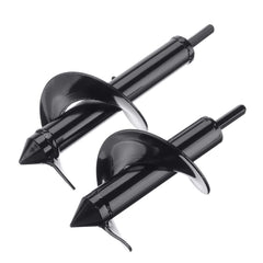 8x18/8x22cm Garden Auger Small Earth Planter Post Hole Digger Earth Planting Auger Drill Bit for Electric Drill