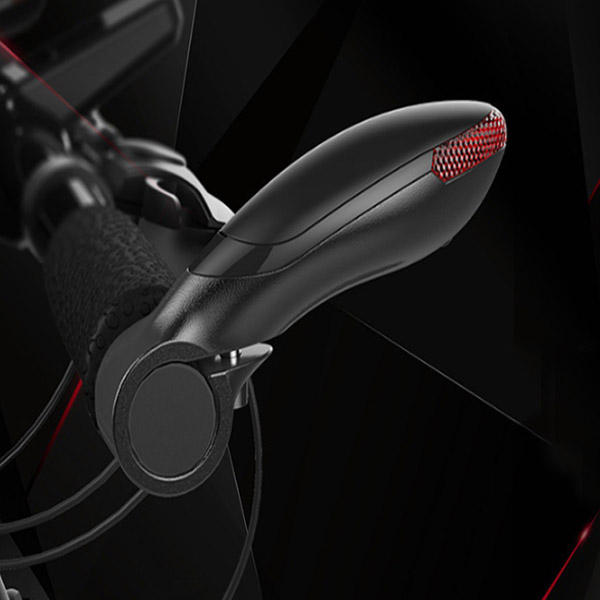 1 Pair Bicycle Handlebar Light Cycling Bike Light 3 Modes Red Warning Lamp Waterproof IPX6 Turn Signals