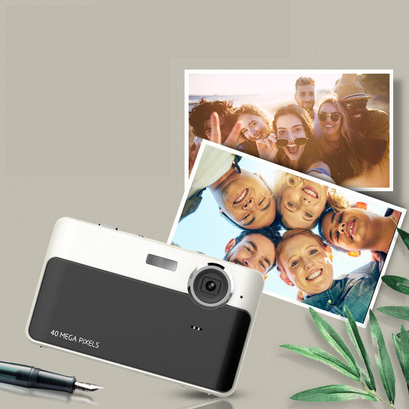 Digital Retro Camera 2.4 inch IPS HD Screen Anti-shake Camcorder DV Cam 24MP 1080P