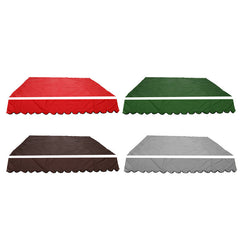 2.5x2M Outdoor Garden Patio Awning Cover Canopy Sun Shade Shelter Waterproof UV Resistant Awning