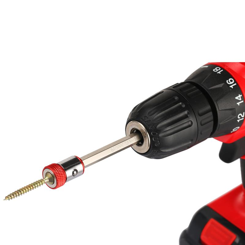 Magnetic Phillips Screwdriver Bit Set with Removable Magnetizer Ring PH2 Electric Screwdriver 1/4 Inch Hex Shank